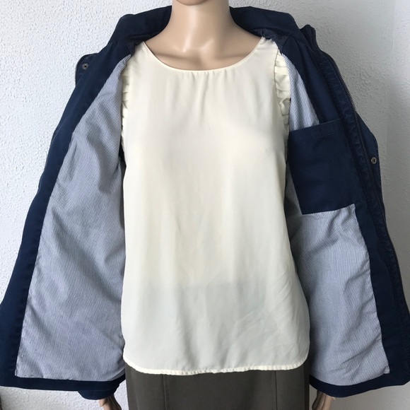 Cyrillus Coat Jacket Zipper Small EUC Paris - Picture 13 of 14